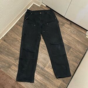 Carhartt double knee pants 34x34